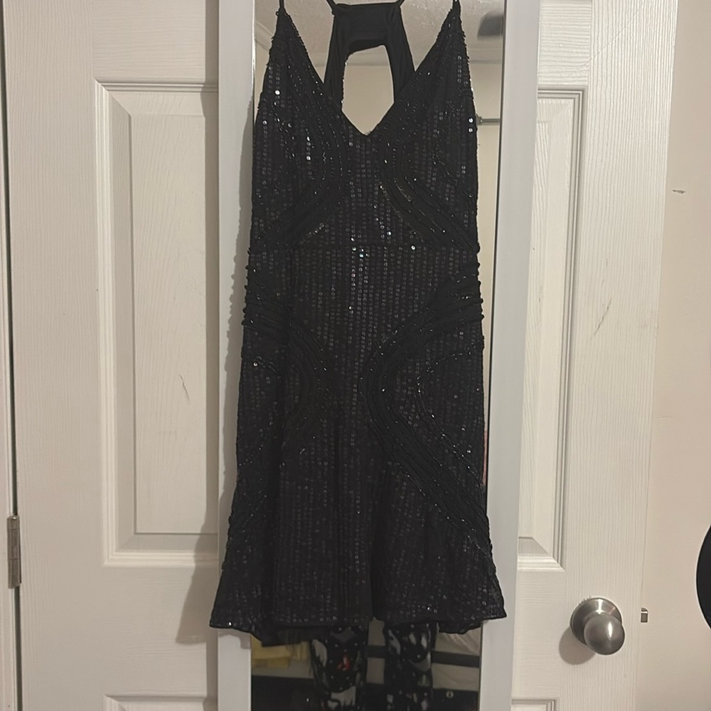 black dress